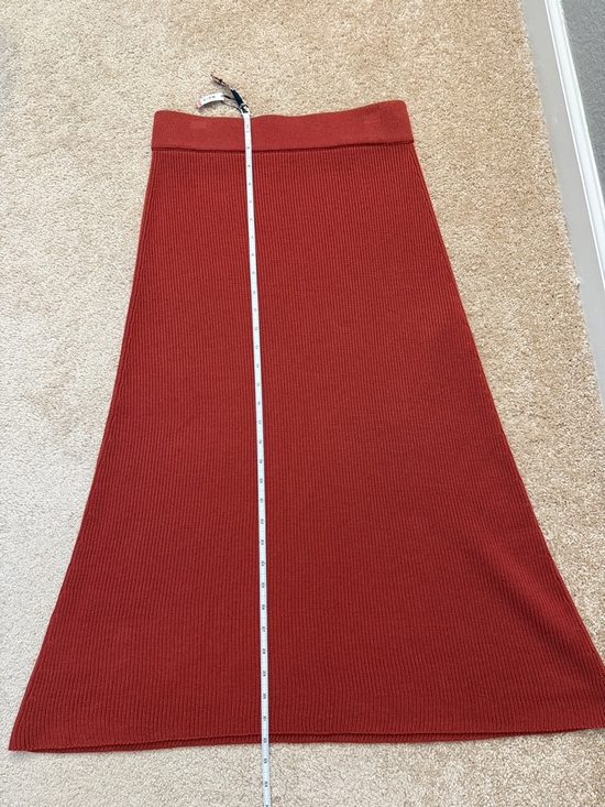 Sezane Sami Jumper and Naelle Skirt Set Sienna Size Large - Picture 11 of 14